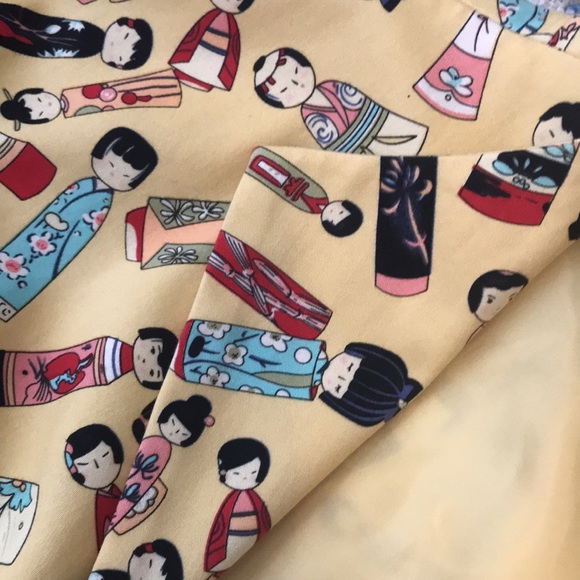 NOUVEAUX Fun & Flirty Asian Inspired Print Jacket - Size 14 - $28 - Picture 4 of 7